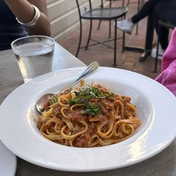 M Restaurant - Linguine bolognese