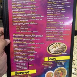 La Campana - Menu