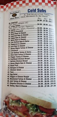 Menu photo 4 5 Star Deli & Grill Browns Mills, NJ Menu photo 4 5 Star Deli & Grill Browns Mills, NJ