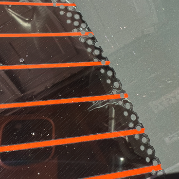 V-Tint - more dirt between tint and window - Auto Glass Services Near Me V-Tint - more dirt between tint and window - Auto Glass Services Near Me
