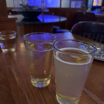 Tavern Hall - Ciders! They had both herb and regular cider, perfect for enjoying the games on all four TVs at the bar! - New American Near Me - Bellevue, Washington
