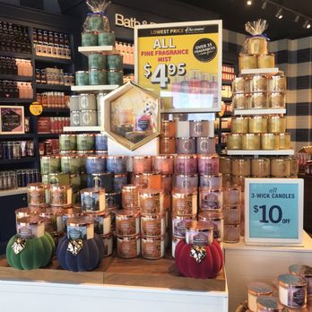 Bath & Body Works - Candles on sale $10 off - Cosmetics & Beauty Supply Near Me - Rialto, California
