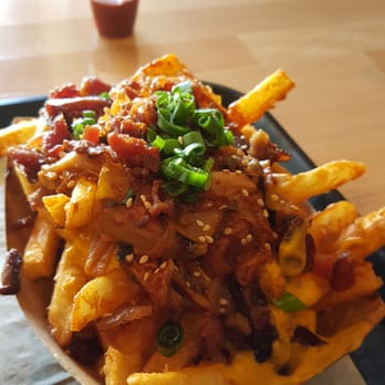 Bop N Grill - Kimchi  cheese fries - Burgers Near Me - Chicago, Illinois