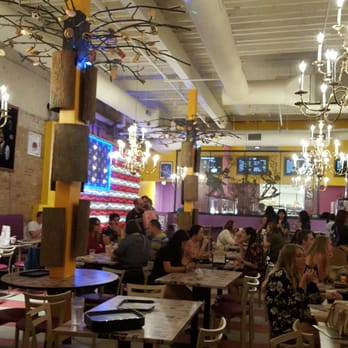 Voodoo Doughnut - Interior seating. - Donuts Near Me - Austin, Texas Voodoo Doughnut - Interior seating. - Donuts Near Me - Austin, Texas