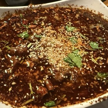 Taste Place - Poached slice Beef in Hot Chili oil (Spicy) - Hot Pot Near Me - Columbia, Missouri