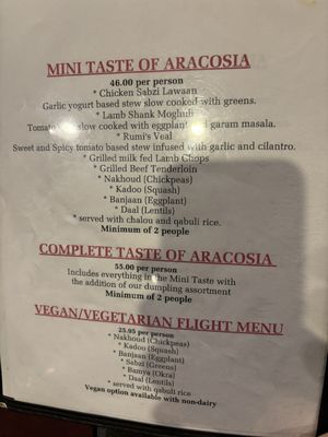 Menu photo 7 Aracosia McLean McLean, VA