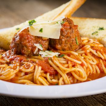 Rosati's Pizza - a plate of spaghetti and meatballs - Italian Near Me - Trophy Club, Texas Rosati's Pizza - a plate of spaghetti and meatballs - Italian Near Me - Trophy Club, Texas