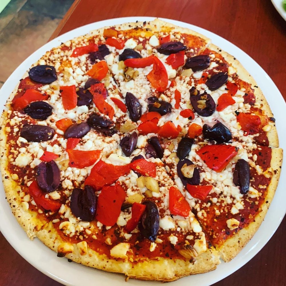 Eclipse Pizza Co. - Grecian pizza - Pizza Near Me - Reno, Nevada Eclipse Pizza Co. - Grecian pizza - Pizza Near Me - Reno, Nevada