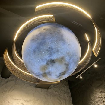 Chako Korean BBQ & Hot Pot - Moon on the ceiling - Korean Near Me - Livermore, California