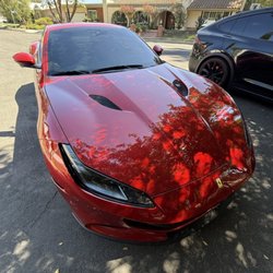 Racetrack Offsets Wheel Repair - Curb rash repair service- Ferrari