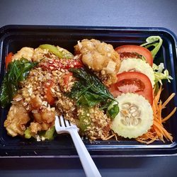 Charm Thai Cuisine - Crispy Garlic Chicken