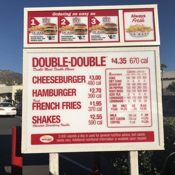 In-N-Out Burger - Menu - Burgers Near Me - Burbank, California In-N-Out Burger - Menu - Burgers Near Me - Burbank, California