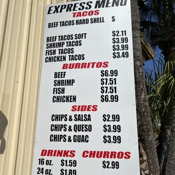 Robinson's Cruse Thru - Drive thru menu - Mexican Near Me - Fort Walton Beach, Florida Robinson's Cruse Thru - Drive thru menu - Mexican Near Me - Fort Walton Beach, Florida