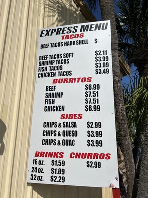 Menu photo 2 Robinson's Cruse Thru Fort Walton Beach, FL Menu photo 2 Robinson's Cruse Thru Fort Walton Beach, FL