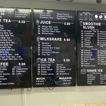 Tea Bubblers - Menu - Coffee & Tea Near Me - Houston, Texas
