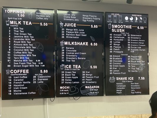 Tealicious Drinks by null