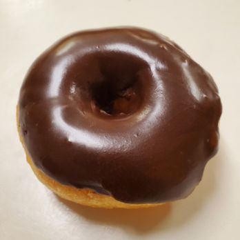 Royal Donuts - a chocolate frosted donut - Donuts Near Me - Dallas, Texas