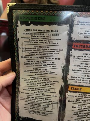 Menu photo 7 Dora’s Mexican Grill and Cantina Beaumont, CA