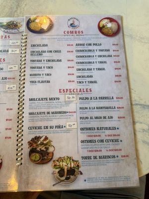Menu photo 2 Mariscos Mi Tierra Spokane Valley, WA Menu photo 2 Mariscos Mi Tierra Spokane Valley, WA