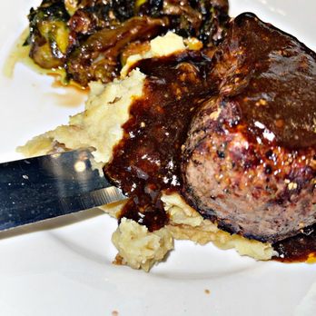 Harper House - Filet 7oz Beef Demi Glace Mashed Potatoes Harper House Brussel Sprouts 5/5. ORDER THIS. - New American Near Me - Cadiz, Kentucky Harper House - Filet 7oz Beef Demi Glace Mashed Potatoes Harper House Brussel Sprouts 5/5. ORDER THIS. - New American Near Me - Cadiz, Kentucky
