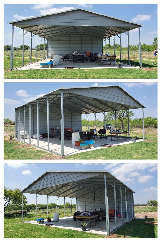 Slide of JC Benz Carports