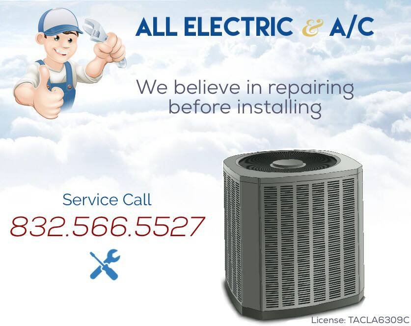 ALL ELECTRIC AND AC Updated May 2024 13 Reviews Houston, Texas