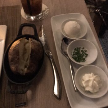 Ama Ama Restaurant - I ordered a baked potato - New American Near Me - Kapolei, Hawaii