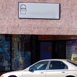 Sign is faded and looks run down.