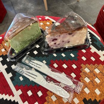 Uncle Chuang's Bakery - Matcha & Blueberry Cheesecake Slice 7/11/26 - Bakeries Near Me - Riverside, California Uncle Chuang's Bakery - Matcha & Blueberry Cheesecake Slice 7/11/26 - Bakeries Near Me - Riverside, California