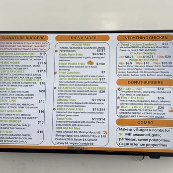 Oh My Burger - Menu - Burgers Near Me - Gardena, California Oh My Burger - Menu - Burgers Near Me - Gardena, California