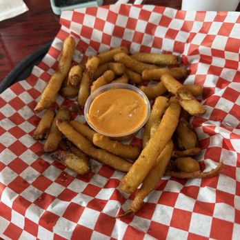 Al's Hamburgers - Fried pickles, delicious! - Burgers Near Me - Arlington, Texas