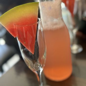 Taste Kitchen Bar - Watermelon mimosa - Breakfast & Brunch Near Me - Houston, Texas Taste Kitchen Bar - Watermelon mimosa - Breakfast & Brunch Near Me - Houston, Texas