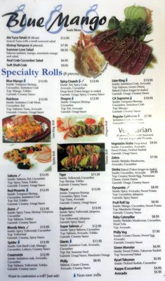 Menu photo 3 Blue Mango San Jose, CA Menu photo 3 Blue Mango San Jose, CA