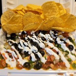 Alejandros Mexican Food - Lunch@Alejandro Mexican Food 2/9/2024.I ordered Beef Nachos,Da Chips comes on da Side.U could share this Meal.I liked it,No can eat 'em all!