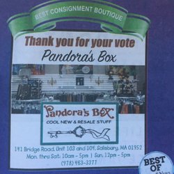Pandora's Box - Winner again!