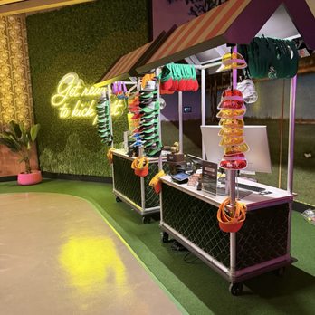 Holey Moley - Front desk area - Mini Golf Near Me - Irvine, California