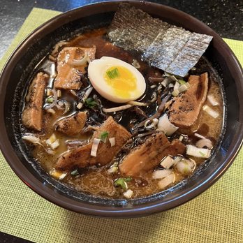 Snow Man Ramen - Black Garlic Tonkotsu Ramen - Ramen Near Me - Chico, California Snow Man Ramen - Black Garlic Tonkotsu Ramen - Ramen Near Me - Chico, California