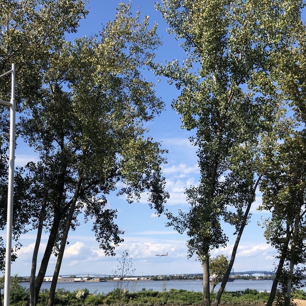 beautiful views (see the plane?!)