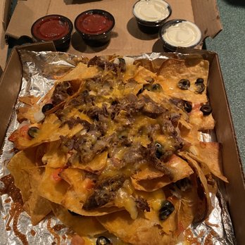 The Penalty Box - Nachos with shaved steak - Sports Bars Near Me - Damariscotta, Maine The Penalty Box - Nachos with shaved steak - Sports Bars Near Me - Damariscotta, Maine