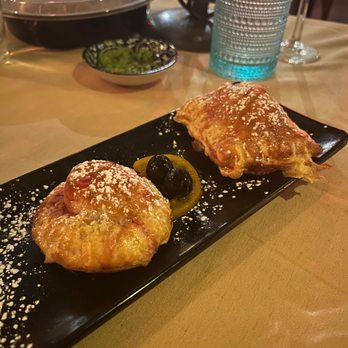 Olé Tapas Bar & Kitchen - Dulce Empanada Duo - Spanish Near Me - Long Beach, California