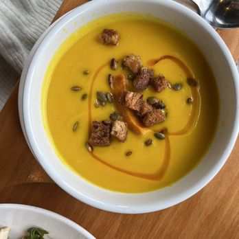 Sweet Grass Grill - Butternut Squash Soup luscious - New American Near Me - Tarrytown, New York Sweet Grass Grill - Butternut Squash Soup luscious - New American Near Me - Tarrytown, New York