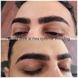 Rhea Eyebrow Threading - Nicely cleaned up brows