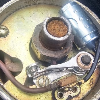 Old Tuner Mechanic - Points system - Boat Repair Near Me Old Tuner Mechanic - Points system - Boat Repair Near Me