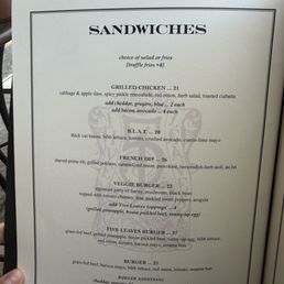 Menu Menu