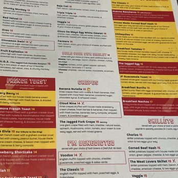 The Jagged Fork - Dearborn Heights - Weekend breakfast menu - Breakfast & Brunch Near Me - Dearborn Heights, Michigan