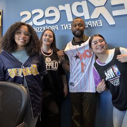 Express Employment Professionals - Peoria Team Spirit - Jersey Day!