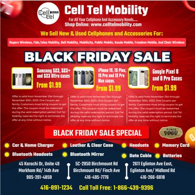 CELL TEL MOBILITY - Updated June 2026 - 30 Photos - 2611 Eglinton ...
