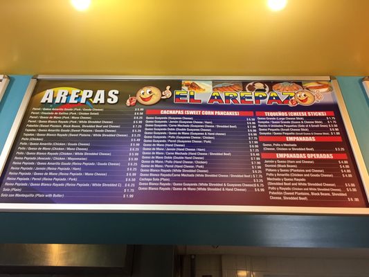 Menu photo 3 El Arepazo Doral Doral, FL