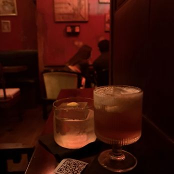 Hao Peng You - Clarified Lychee Negroni + Jasmine Milk Tea Coma - Speakeasies Near Me - Long Beach, California