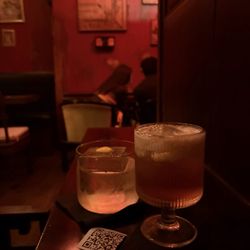 Hao Peng You - Clarified Lychee Negroni + Jasmine Milk Tea Coma